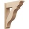 Ekena Millwork 8-in W x 26-in D x 32-in H Funston Trad Rough Cedar Woodgrain TimberThane Outlooker, Primed Tan OUTUR080X26X32FST04RCPR - alternate 1